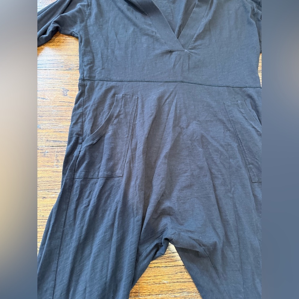 black Free People "Just Because" Long-sleeve jumpsuit - Picture 4 of 10